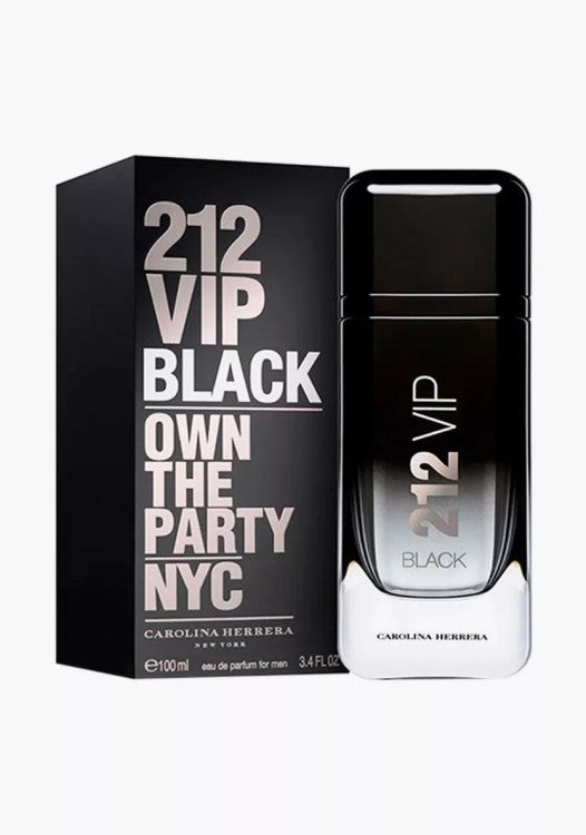 Carolina Herrera 212 VIP Black Eau de Parfum for Men – 100ml-Al Reem Perfumes (The Perfume Qatar)