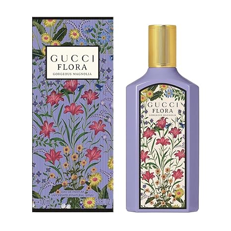Gucci Flora Gorgeous Magnolia EDP 100ML-Al Reem Perfumes (The Perfume Qatar)