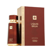French Avenue Liquid Brun Limited Edition Extrait De Parfum 150ML luxury gourmand woody perfume in Doha Qatar at Al Reem Perfumes Qatar