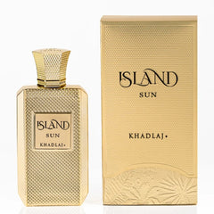 Khadlaj, Island Sun, Extrait de Parfum, 100ML, Unisex Perfume, Fruity Perfume, Floral Perfume, Woody Perfume, Arabic Perfume, Perfume Qatar