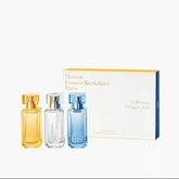 Maison Francis Kurkdjian Collection Cologne Forte Eau De Parfum Set 35ML x3 in Doha Qatar at Fantasy Centre featuring Aqua Vitae Aqua Universalis and Aqua Celestia fragrances.