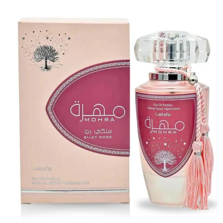 Lattafa Mohra Silky Rose Edp 100ml For Women-Al Reem Perfumes (The Perfume Qatar)
