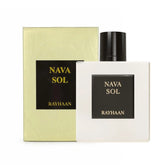 Rayhaan Nava Sol Eau De Parfum 100ML fruity floral woody musk fragrance with violet sandalwood and cedar in Doha Qatar