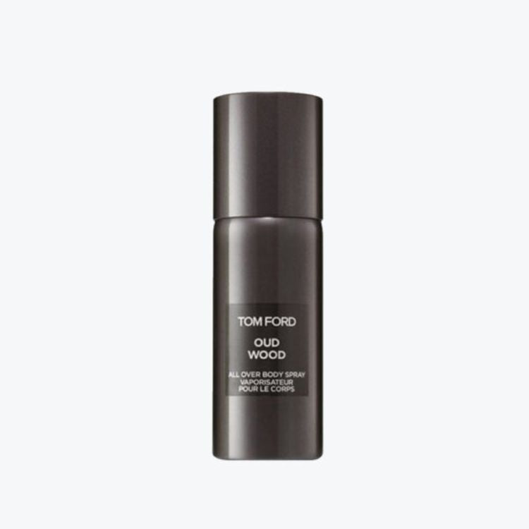 Tom Ford OUD WOOD 150 ML bottle – warm, smoky, and woody body spray in Qatar