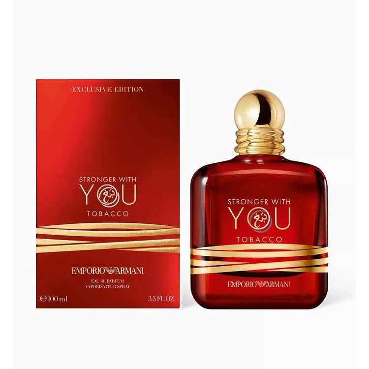 Emporio Armani Stronger With You Tobacco Edp 100ML for Men-Al Reem Perfumes (The Perfume Qatar)