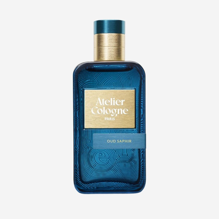 Atelier Cologne Paris Oud Saphir Eau De Parfum 100ML luxury oud leather perfume bottle in Doha Qatar at Fantasy Centre