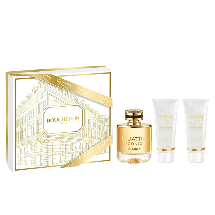 Gift Set Boucheron Quatre Iconic Eau De Parfum For Women-Al Reem Perfumes (The Perfume Qatar)