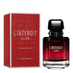 Givenchy L'Interdit Elixir Eau De Parfum 80ML luxury floral fragrance with orange blossom, vanilla and cacao available in Doha Qatar