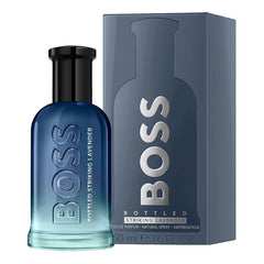 Hugo Boss Bottled Striking Lavender Eau De Parfum 100ML men's lavender woody perfume in Doha Qatar at Fantasy Centre