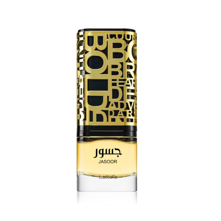 Lattafa Jasoor Eau De Parfum 100ML fruity woody luxury perfume bottle in Doha Qatar at Fantasy Centre